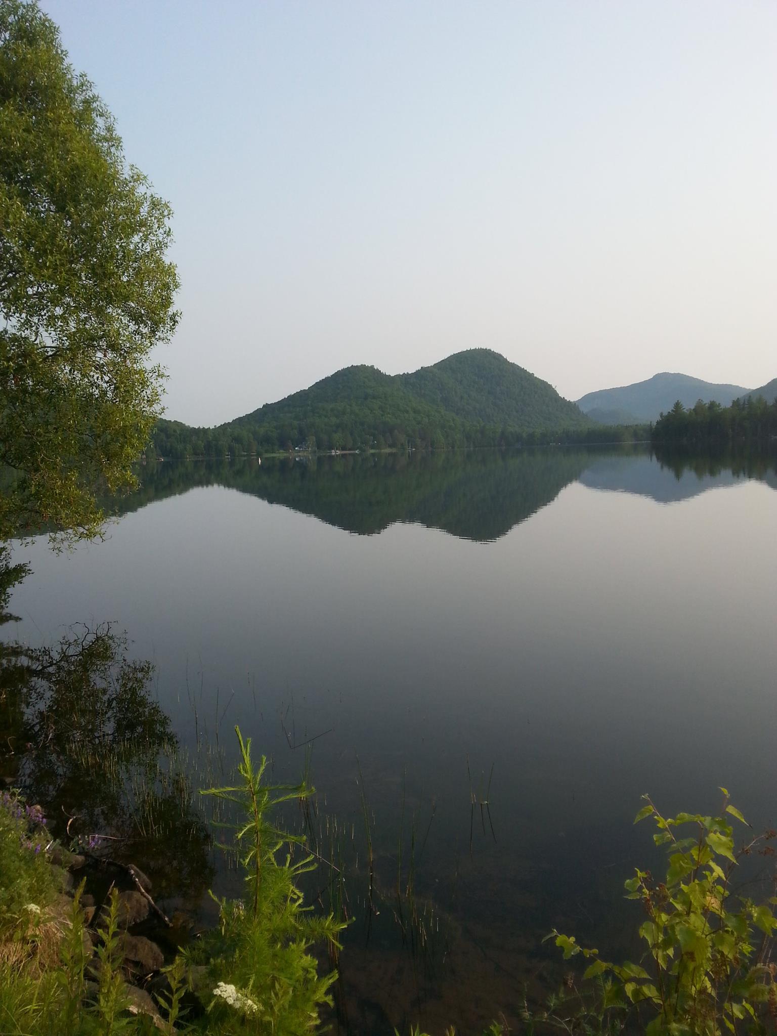 Vue sur le lac